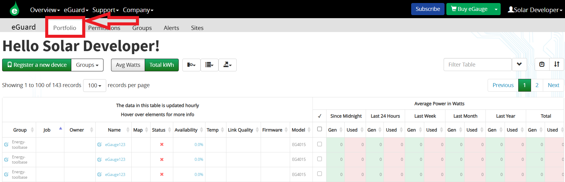 Connecting an eGauge to ETB Monitor – Energy Toolbase